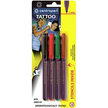 CENTROPEN značkovač 2880 4 ks tetovací