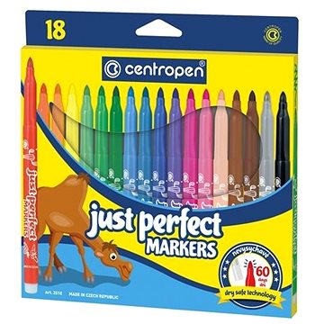 CENTROPEN popisovače Perfect 2510 nevysychavé 18 ks