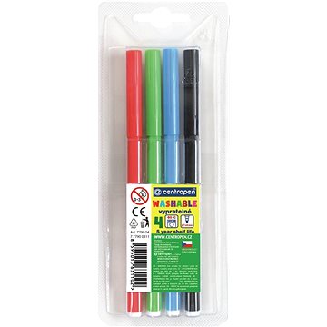 CENTROPEN popisovače 7790 TP vypratelné 4 ks