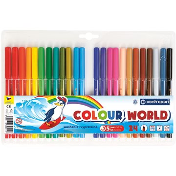 CENTROPEN popisovače RED 7550 24 ks
