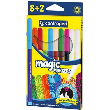 

CENTROPEN značkovač 2549 magic 8+2 ks