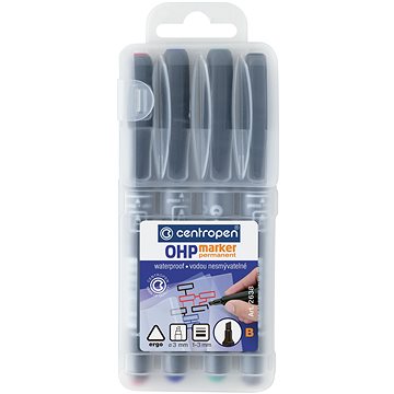 

CENTROPEN popisovač 2638 permanent OHP 4 ks