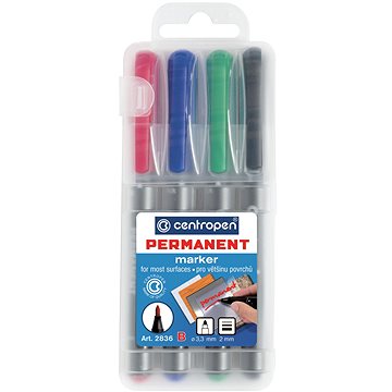 

CENTROPEN popisovač permanentní 2836 4 ks