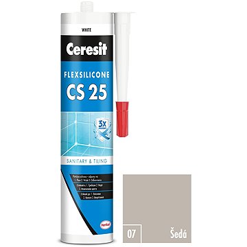 

Ceresit Sanitární silikon CS 25 šedý, 280 ml