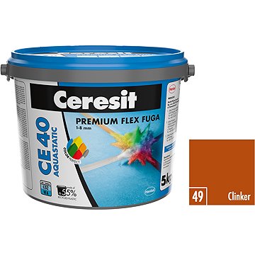 

Ceresit Spárovací hmota CE 40 clinker, 5 kg