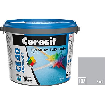 

Ceresit Spárovací hmota CE 40 steel, 5 kg
