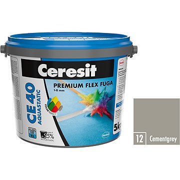 

Ceresit Spárovací hmota CE 40 cementgrey, 5 kg