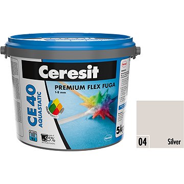 

Ceresit Spárovací hmota CE 40 silver, 5 kg