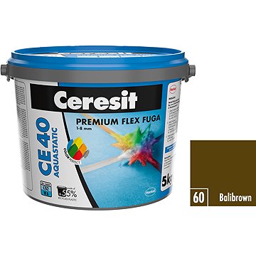 

Ceresit Spárovací hmota CE 40 balibrown, 5 kg