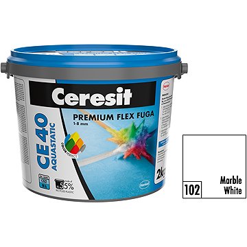 

Ceresit Spárovací hmota CE 40 marble white, 2 kg