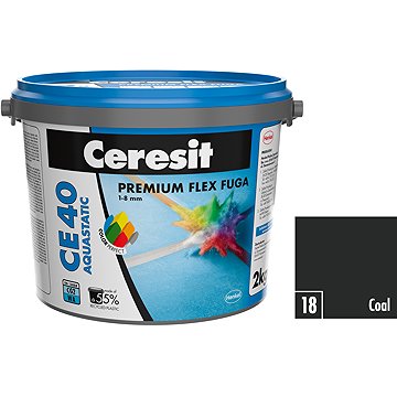 

Ceresit Spárovací hmota CE 40 coal, 2 kg