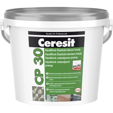 

Ceresit Elastická těsnící a izolační hmota na střechu CP 30 šedá, 5 kg