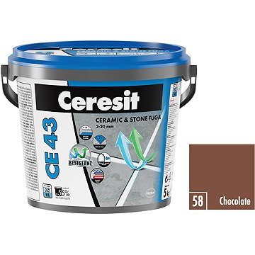 

Ceresit Spárovací hmota CE 43 Grand'Elit Chocolate, 5 kg