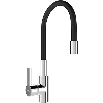 

MEXEN Flex Dřezová baterie, chrom / černá (670900-07)