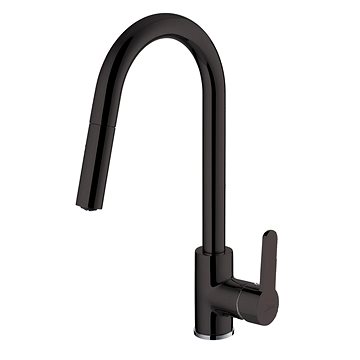 

INVENA Dřezová baterie ELIA, vytahovací výtok, černá (BZ-89-W04-C)