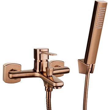 

INVENA Vanová baterie GLAMOUR včetně sprchového setu, měď (BW-02-014-V)