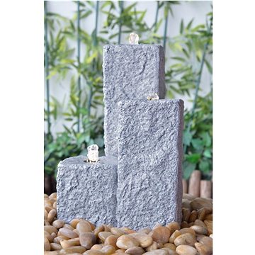 

HEISSNER Fontána NEPTUN LED, grey