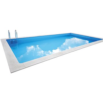 

CF GROUP Bazén zabudovaný SET CF BLOCK DELUXE 8 x 4 x 1,5m - modrá fólie