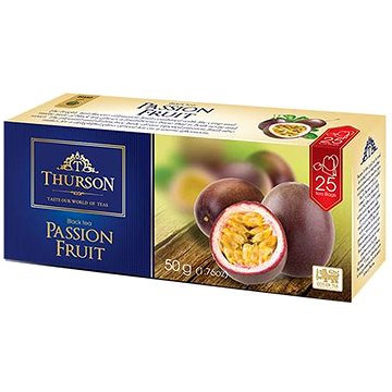 

Thurson Passion Fruit, černý čaj (25 sáčků)