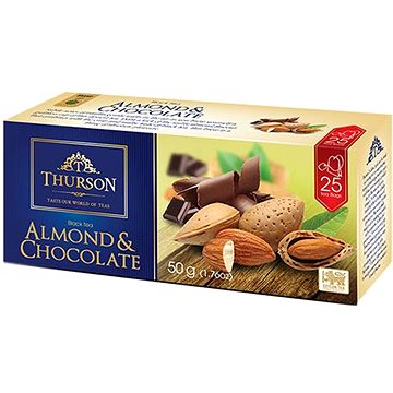 

Thurson Almond & Chocolate, černý čaj (25 sáčků)
