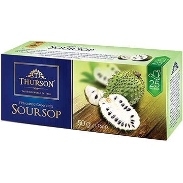 

Thurson Soursop, zelený čaj (25 sáčků)