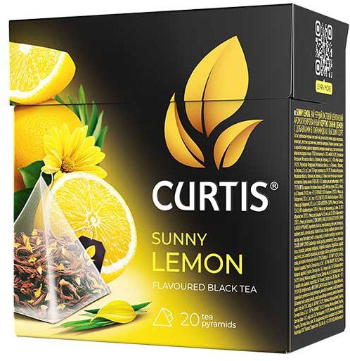 

Curtis Sunny Lemon, černý čaj (20 sáčků)