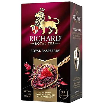 

Richard Royal Raspberry, ovocný čaj (25 sáčků)