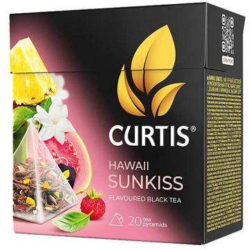

CURTIS Hawaii Sunkiss 34 g (20 pyramid, černý čaj)