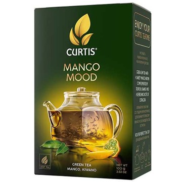 

CURTIS Mango Mood 100 g (sypaný, zelený čaj)