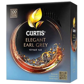 

CURTIS Elegant Earl Grey 170 g (100 sáčků, černý čaj)