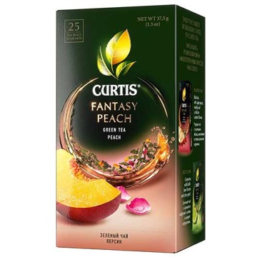 

CURTIS Fantasy Peach 37,5 g (25 sáčků, zelený čaj)