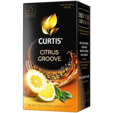 

CURTIS Citrus Groove 37,5 g (25 sáčků, černý čaj)