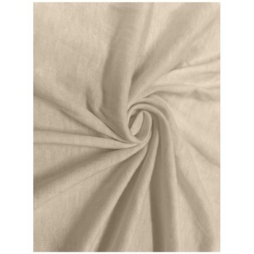 

Kaptan Prostěradlo Jersey STANDARD 180 × 200 cm, krémové
