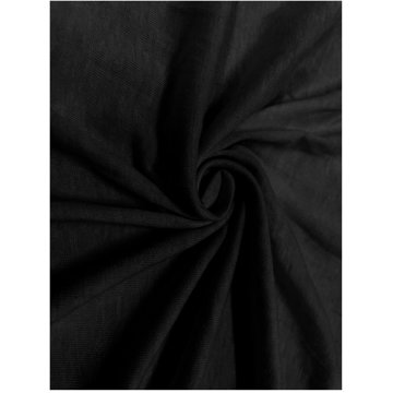 

Kaptan Prostěradlo Jersey Lux, 90 × 200 cm, černé
