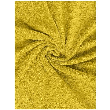 

Kaptan Prostěradlo Froté Lux, 90 × 200 cm, žluté