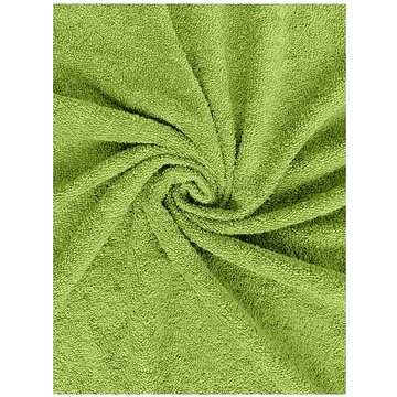 

Kaptan Prostěradlo Froté Lux, 90 × 200 cm, zelené