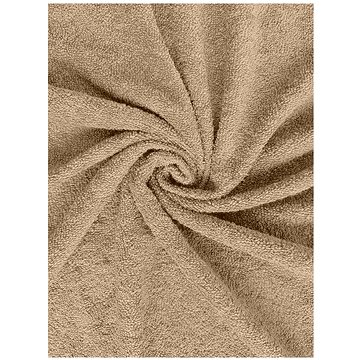 

Kaptan Prostěradlo Froté Lux, 180 × 200 cm, krémové
