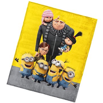 

Kaptan Dětská deka Mimoni Já Padouch 130 × 160 cm