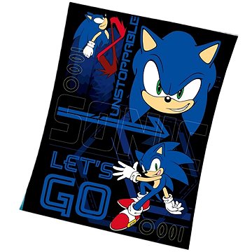 

Kaptan Dětská deka Nezastavitelný Ježek Sonic 130 × 170 cm