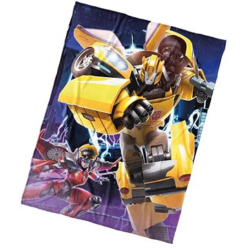 

Kaptan Dětská deka Transformers Bumblebee a Windblade 150 × 200 cm
