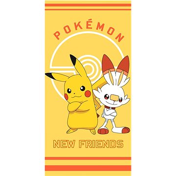 

Kaptan Dětská osuška Pokémon Pikachu a Scorbunny
