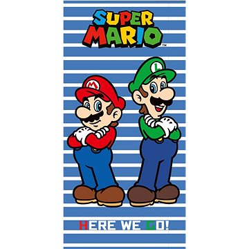 

Kaptan Dětská osuška Super Mario a Luigi