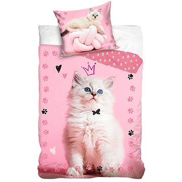 

Kaptan Bavlněné povlečení Kočička Princezna