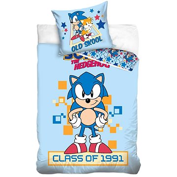 

Kaptan Dětské povlečení Ježek Sonic Class Of 1991