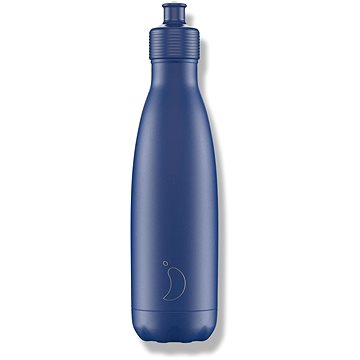 

Chilly's Bottles Termoláhev matná modrá - sportovní 500ml, edice Original