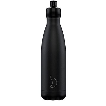 

Chilly's Bottles Termoláhev černá - sportovní 500ml, edice Original
