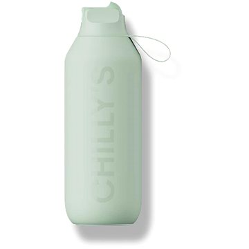 

Chilly's Bottles Termoláhev jemná zelená 500ml, edice Series 2 Flip