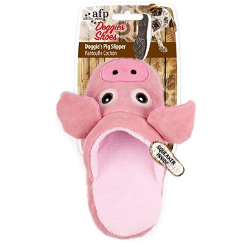 

AFP Doggies Shoes Plyšový pantofel – prase