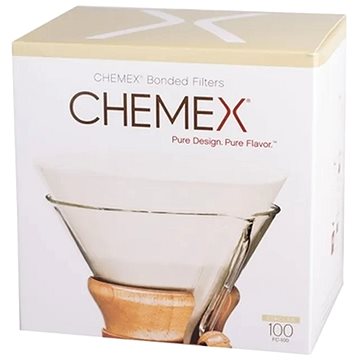 

Chemex papírové filtry pro 6-10 šálků, kulaté, 100 ks