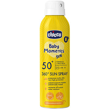 

CHICCO Dětský sprej 360° SPF50+, 150ml